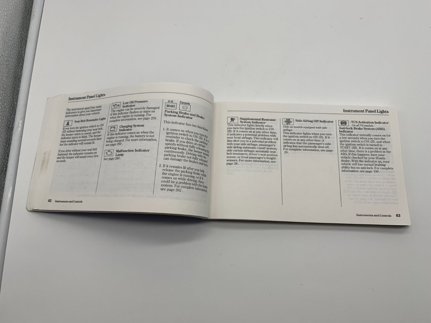 2004 Honda Accord Owners Manual Set OEM B04B13007