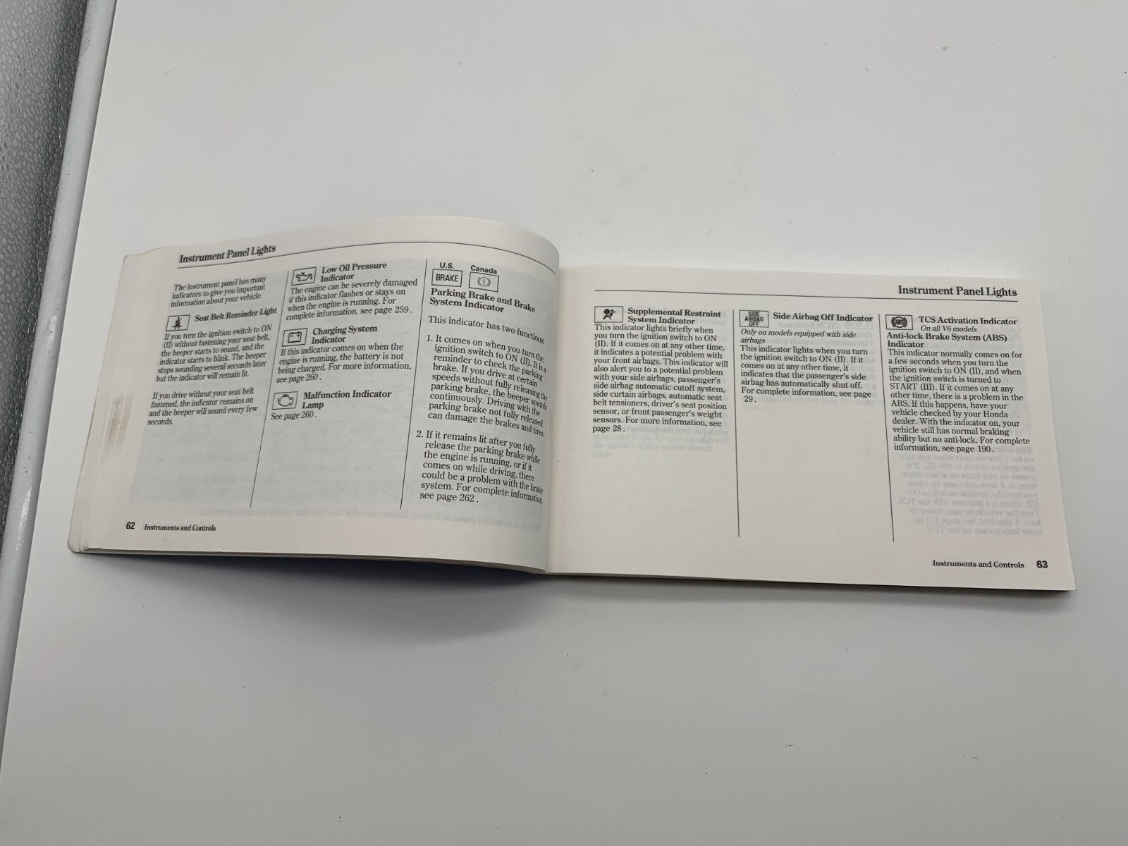 2004 Honda Accord Owners Manual Set OEM B04B13007