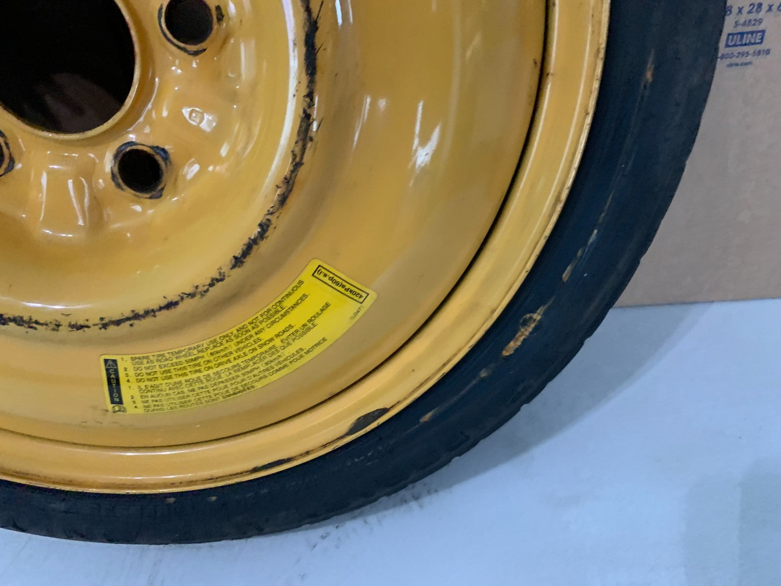 2006-2017 Mazda 5 Mazda5 16" Spare Tire Wheel Compact Donut T125/70D16