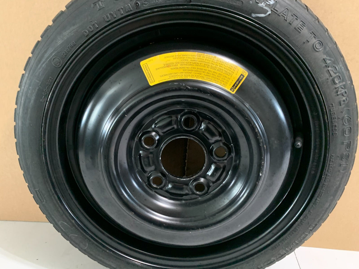 2010-2013 Mazda 3 Mazda3 15" Spare Tire Compact Donut T115/70D15 OEM Emergency