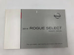 2014 Nissan Rogue Owners Manual Set with Case OEM F04B36013