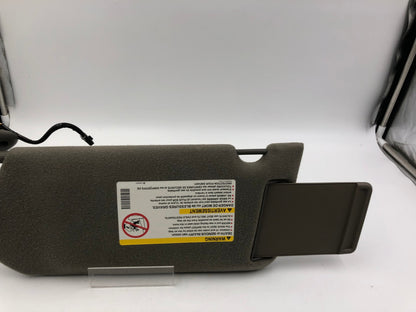 2000-2005 Chevrolet Impala Passenger Sun Visor Gray Illumination OEM A04B12030
