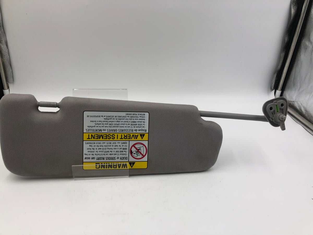 2011-2014 Hyundai Sonata Driver Sun Visor Gray Illuminated OEM C04B56026