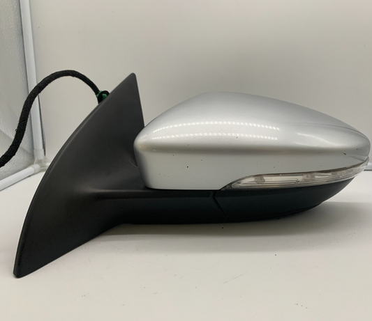 2009-2012 Volkswagen CC Driver Side View Power Door Mirror Silver OEM B02B14001