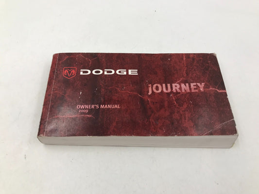 2009 Dodge Journey Owners Manual OEM B02B23043