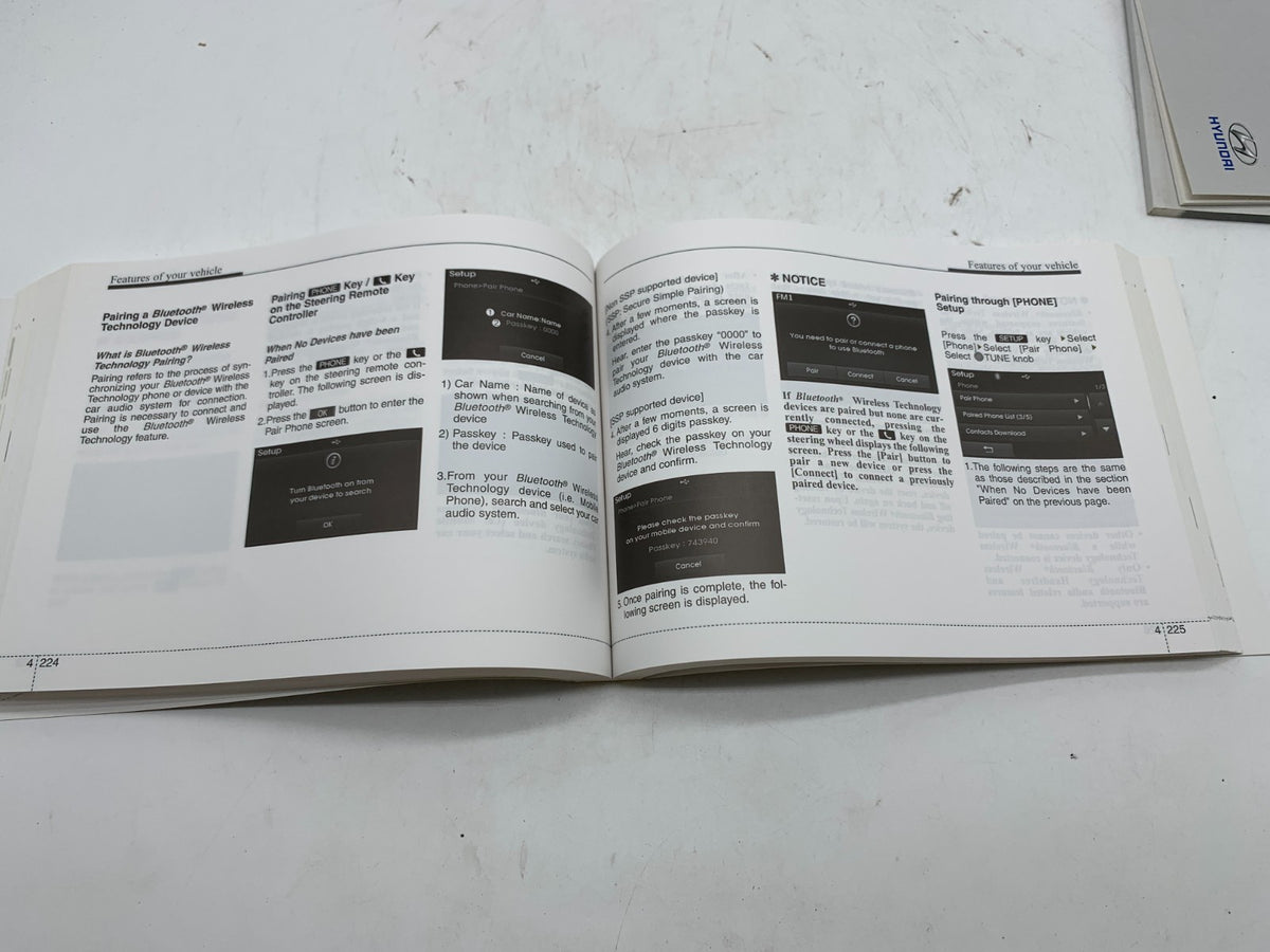 2014 Hyundai Elantra Elantra Coupe Owners Manual Set OEM A03B43005