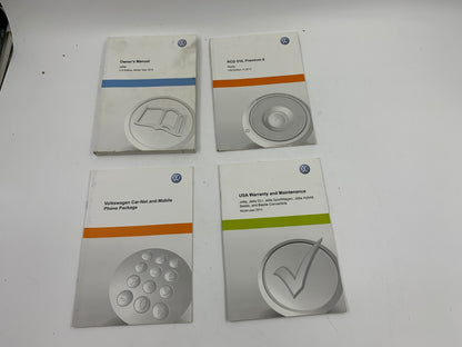 2014 Volkswagen Jetta Owners Manual Set OEM D04B59006