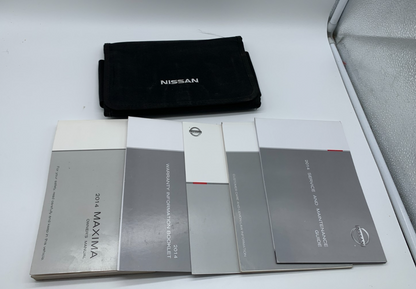 2014 Nissan Maxima Owners Manual Set with Case OEM C04B08001