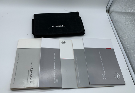 2014 Nissan Maxima Owners Manual Set with Case OEM C04B08001
