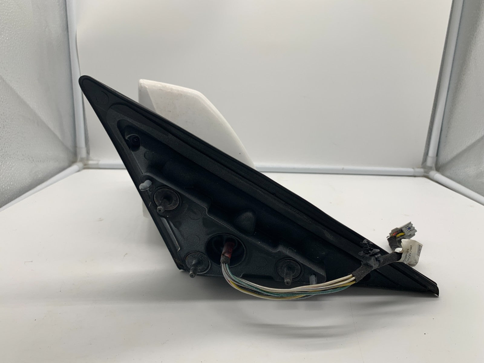 2008-2014 Cadillac CTS Driver Side View Power Door Mirror White OEM B02B27006