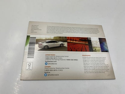 2015 Ford Fusion Owners Manual Spanish Edition OEM R01B11002