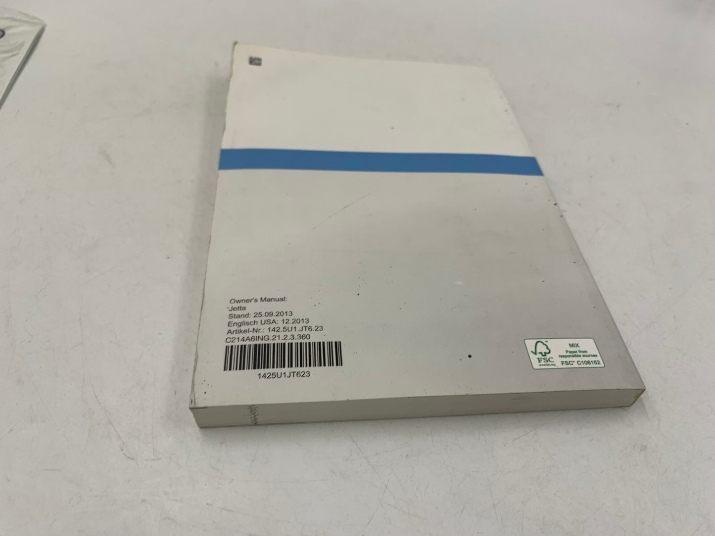 2014 Volkswagen Jetta GLI Owners Manual Set OEM E03B26098