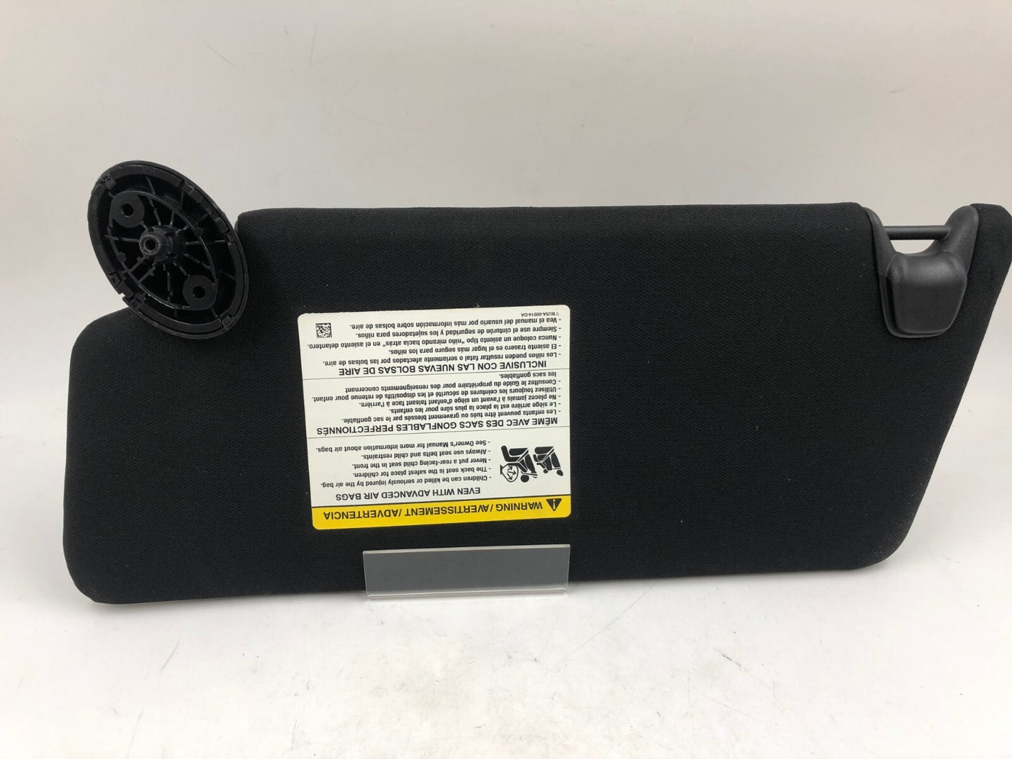 2011-2015 Ford Explorer Passenger Sun Visor Black Illuminated OEM D02B37013