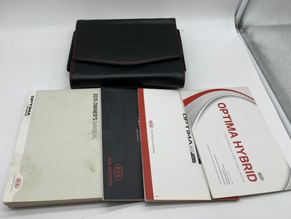 2015 Kia Optima Hybrid Owners Manual Set with Case OEM R01B25019