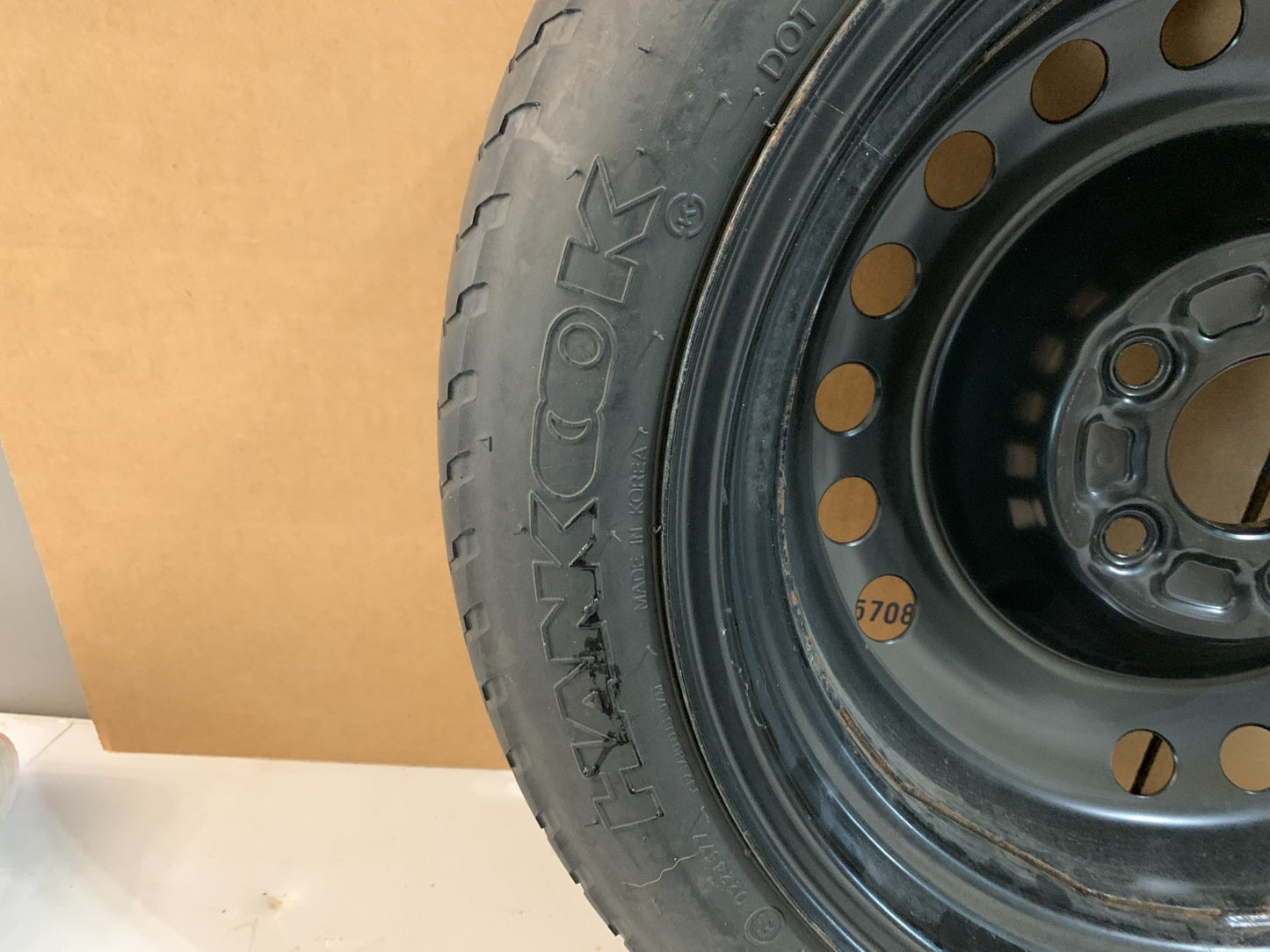2015-2020 Hyundai Sonata 16" Spare Tire Compact Donut T125/80D16 OEM