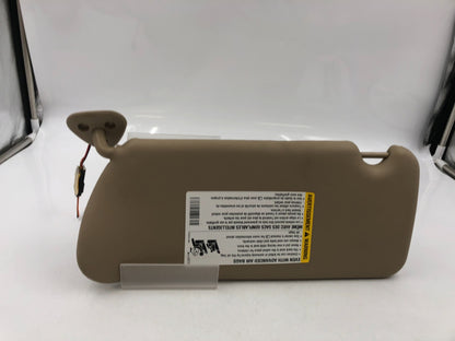 2007-2009 Cadillac SRX Passenger Side Sunvisor Illumination Tan OEM
