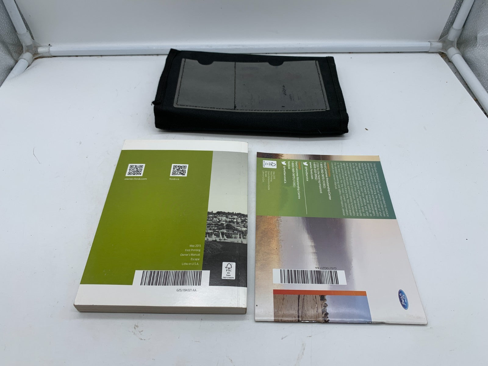 2016 Ford Escape Owners Manual Set with Case OEM D01B56003