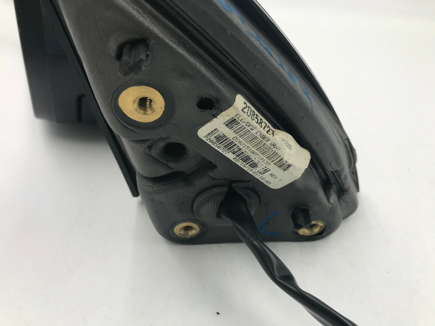 2010-2011 GMC Terrain Driver Side View Power Door Mirror Black OEM