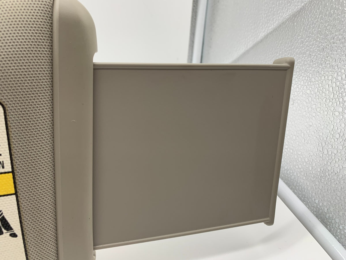 2002-2005 Subaru Legacy Passenger Sun Visor Gray Illuminated OEM B04B37001