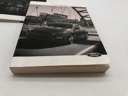 2017 Ford Fusion Owners Manual Set with Case OEM C01B53022
