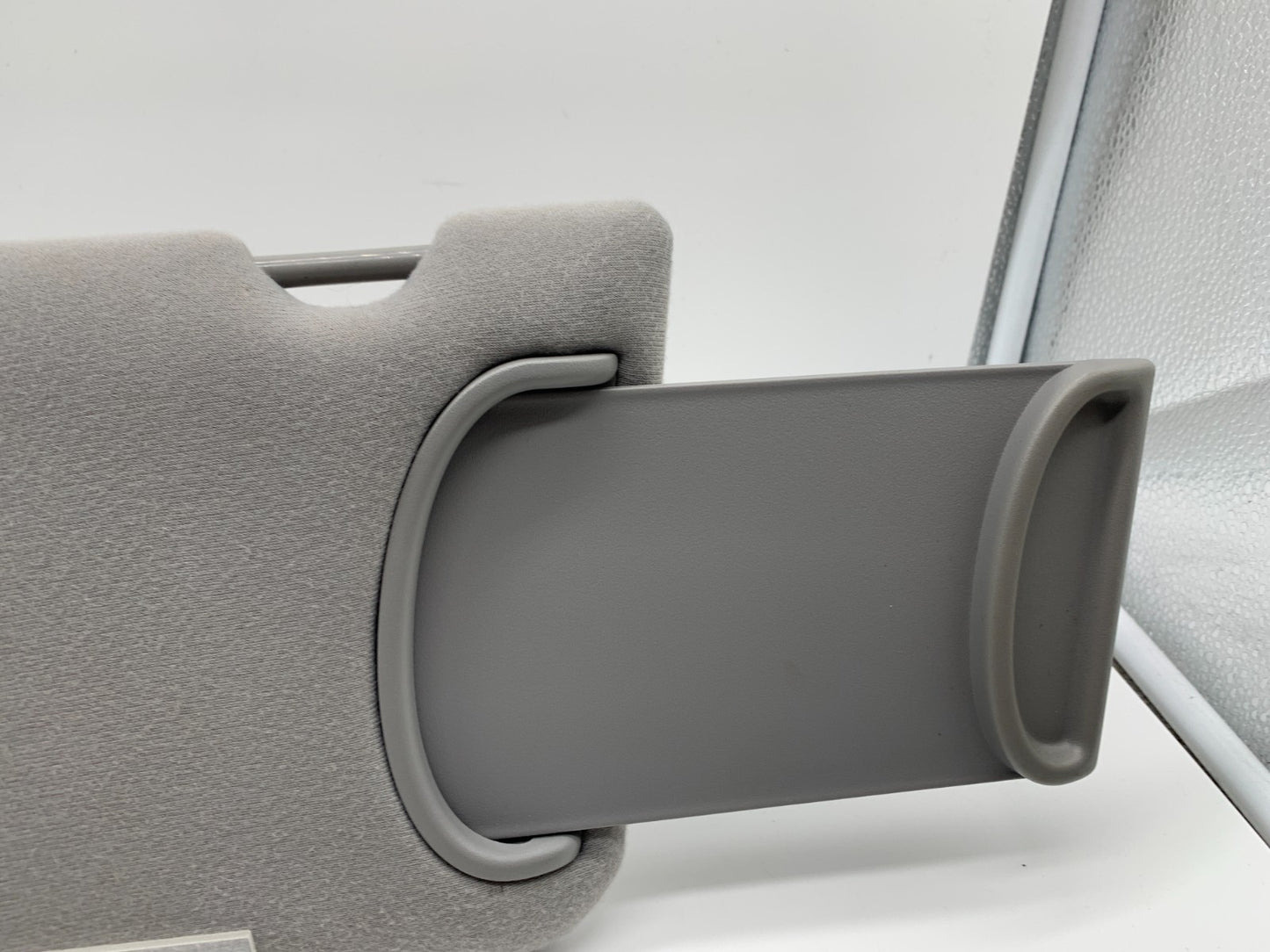 2010-2012 Mitsubishi Galant Passenger Sun Visor Gray OEM C01B50011