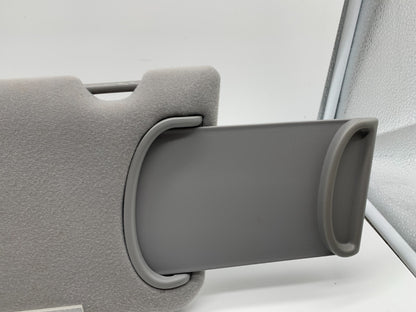 2010-2012 Mitsubishi Galant Passenger Sun Visor Gray OEM C01B50011