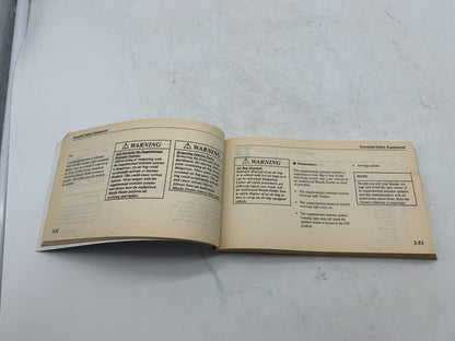 2001 Mazda 6 Owners Manual OEM R01B15011