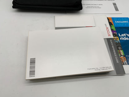 2016 Nissan Rogue Owners Manual Set with Case OEM B04B27013
