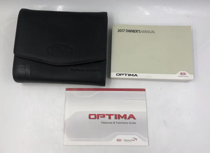 2017 Kia Optima Owners Manual Set with Case OEM B02B55007
