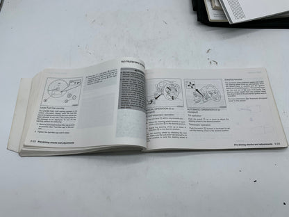 2014 Nissan Maxima Owners Manual Set with Case OEM R01B33019