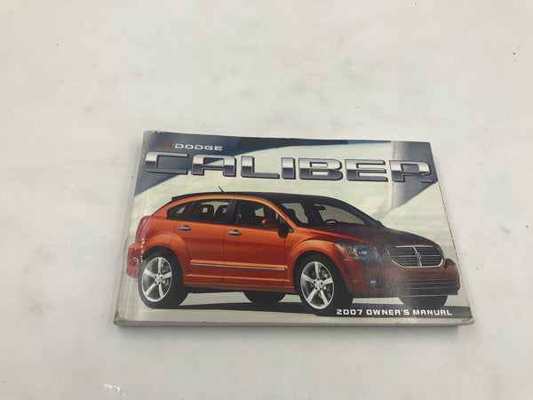 2007 Dodge Caliber Owners Manual Set with Case OEM I03B03012