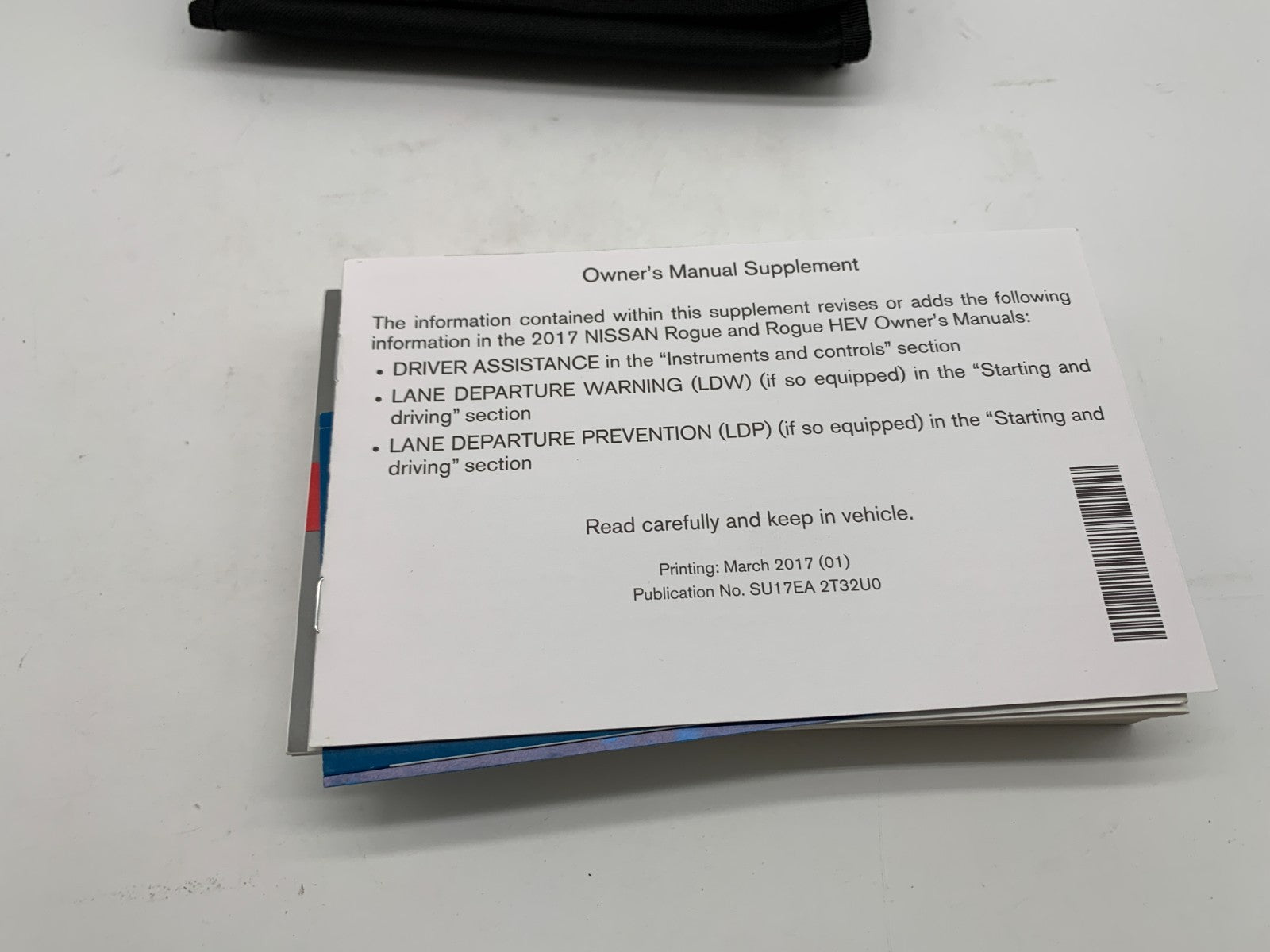 2016 Nissan Rogue Owners Manual Set with Case OEM B04B27013
