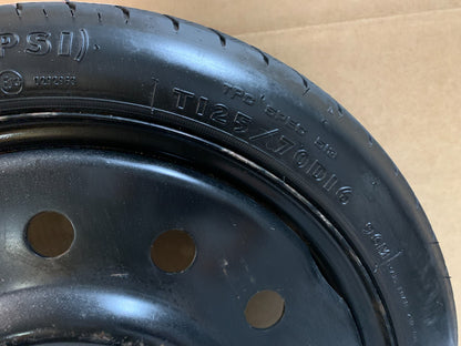 2006-2013 Mazda 6 Mazda6 16" Spare Tire Wheel Compact Donut T125/70D16