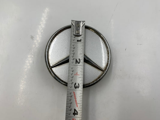 Mercedes-Benz Rim Wheel Center Cap Set of 2 Chrome 2-3/4 inch OEM B01B21031