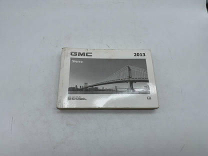2017 GMC Sierra Owners Manual Set with Case OEM C02B50019