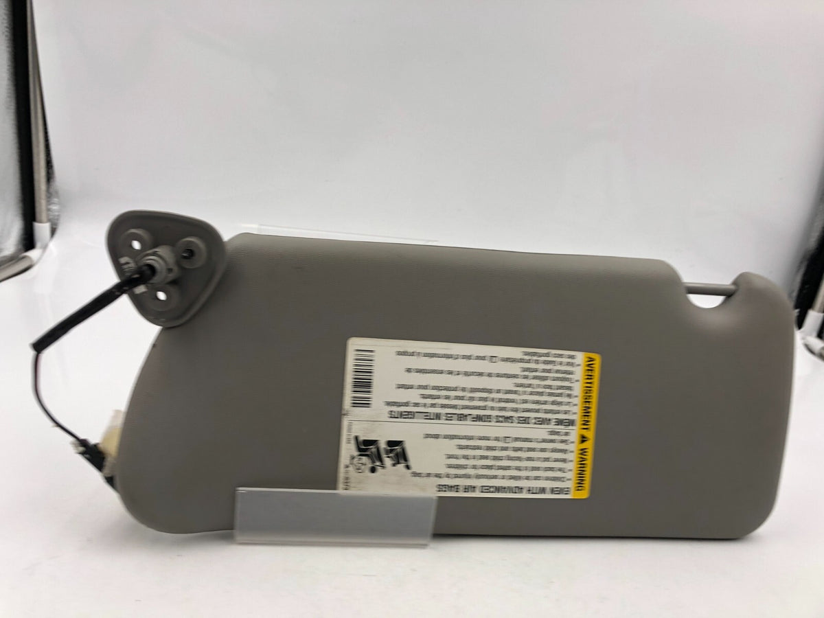 2003-2007 Cadillac CTS Passenger Sun Visor Gray Illuminated OEM A04B27023