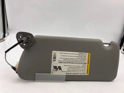 2003-2007 Cadillac CTS Passenger Sun Visor Gray Illuminated OEM A04B27023