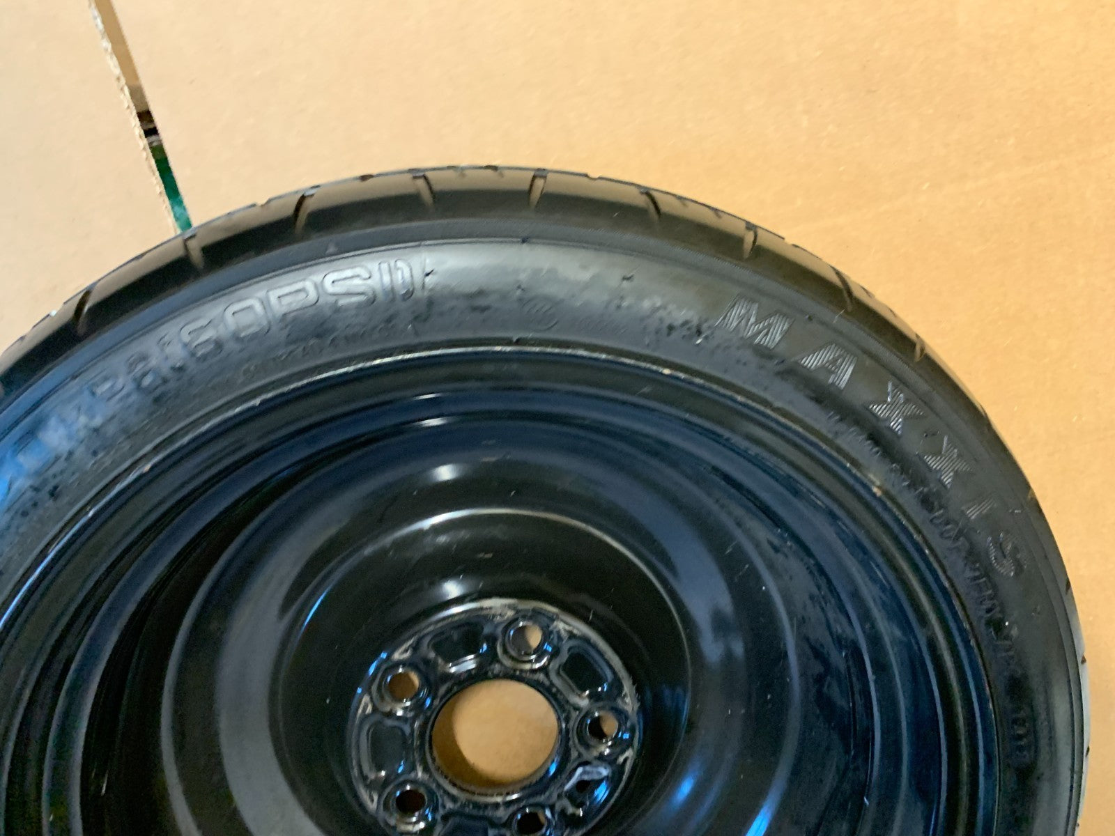 2015-2019 Nissan Sentra 16" Spare Tire Wheel Compact Donut T125/70D16 96M Maxxis