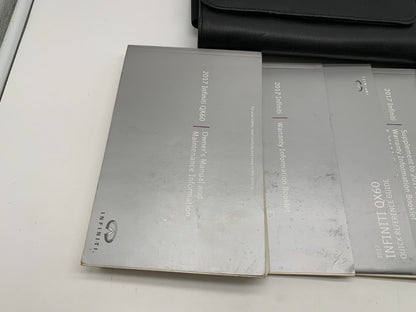 2017 Infiniti QX60 QX 60 Owners Manual Set with Case OEM B04B25012