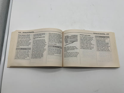 2014 Chevrolet Tahoe/Suburban Owners Manual Set with Case OEM B03B02004