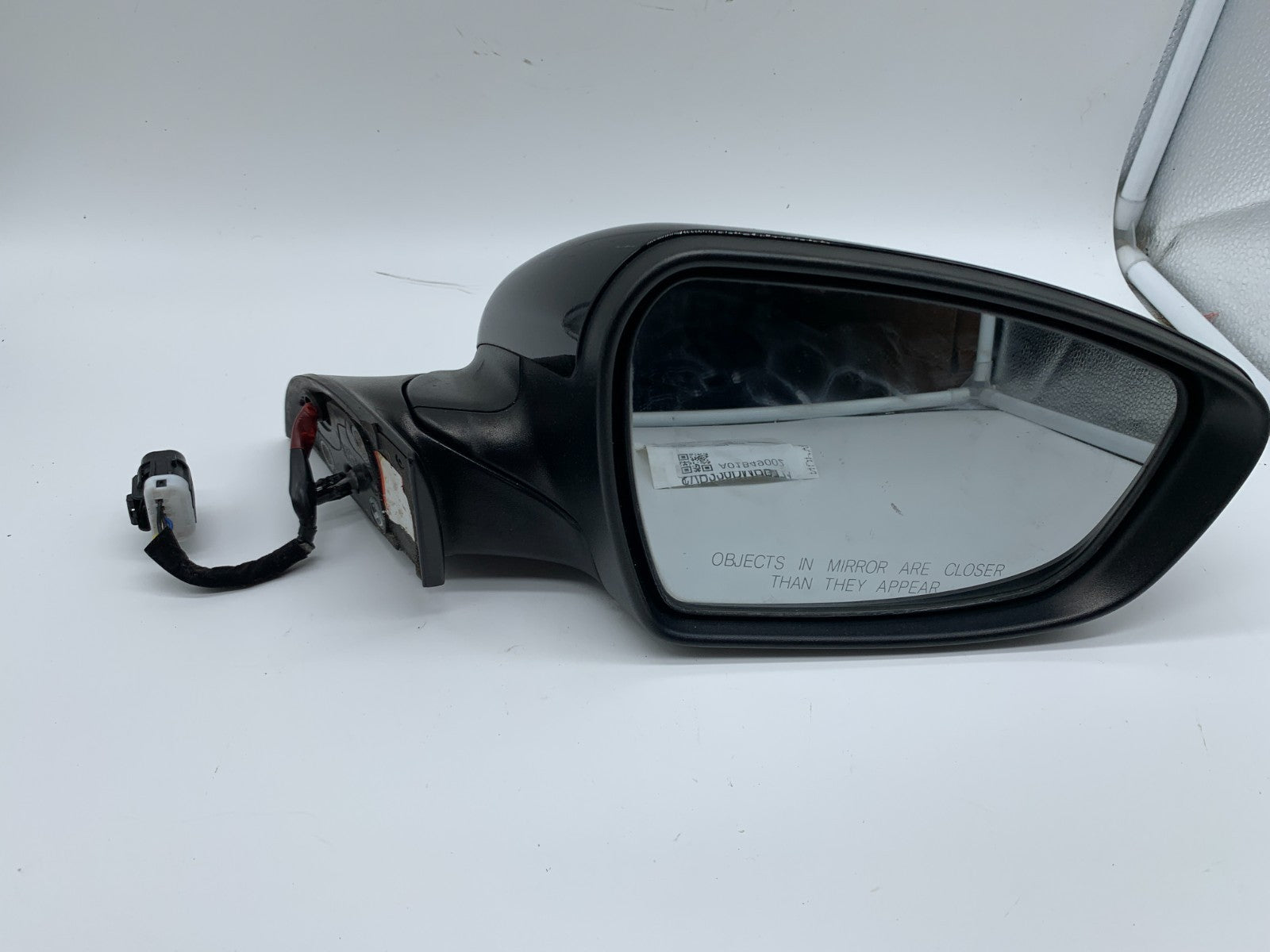2014-2016 Kia Forte Passenger Side View Power Door Mirror Black OEM A01B49002