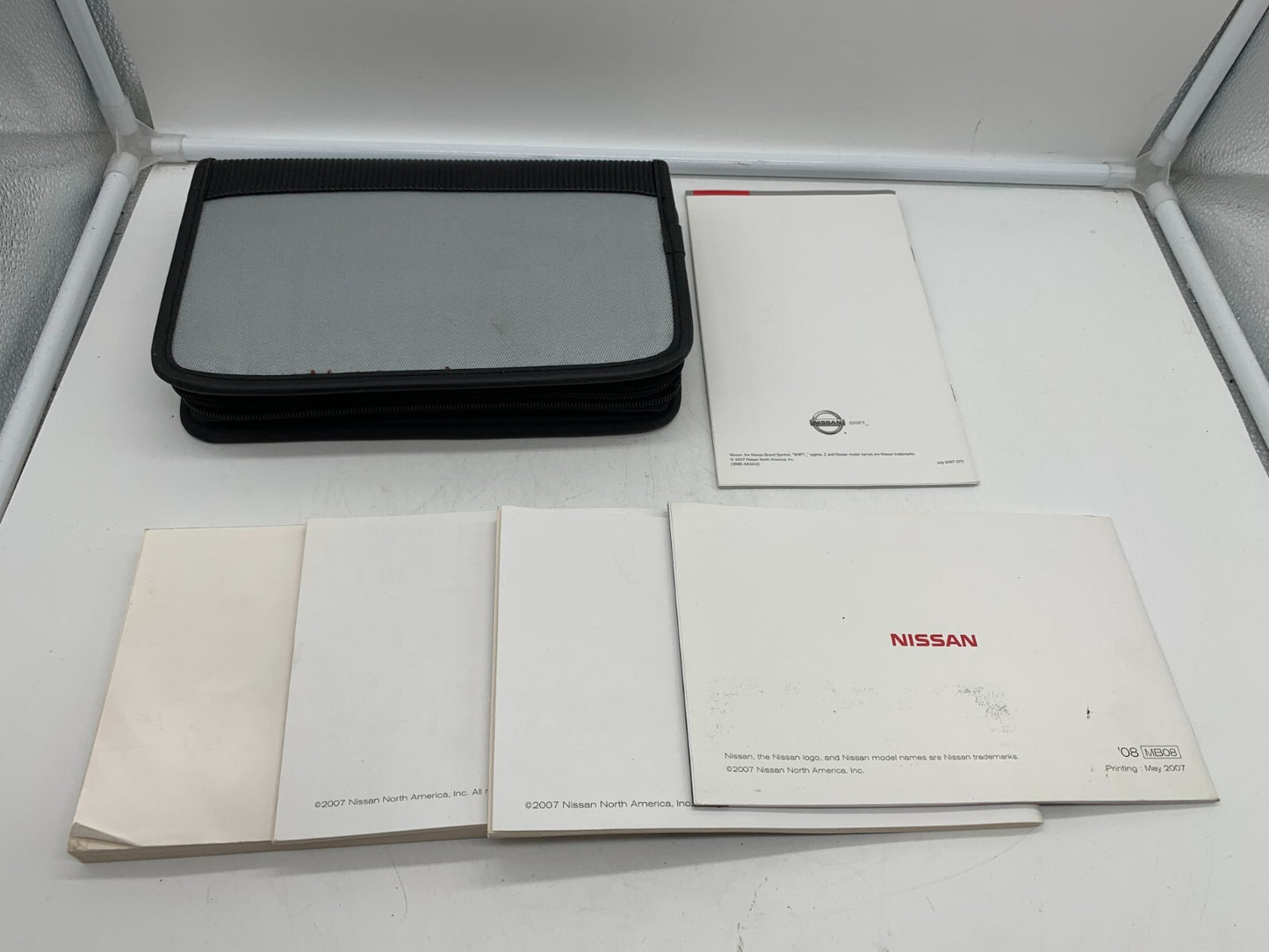 2008 Nissan Maxima Owners Manual Set with Case OEM A04B08048