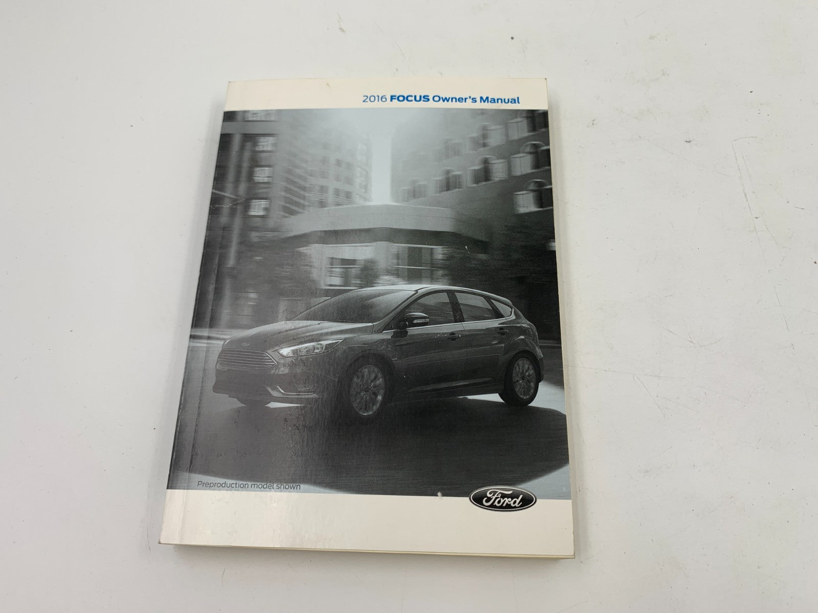 2016 Ford Focus Owners Manual OEM C03B32007