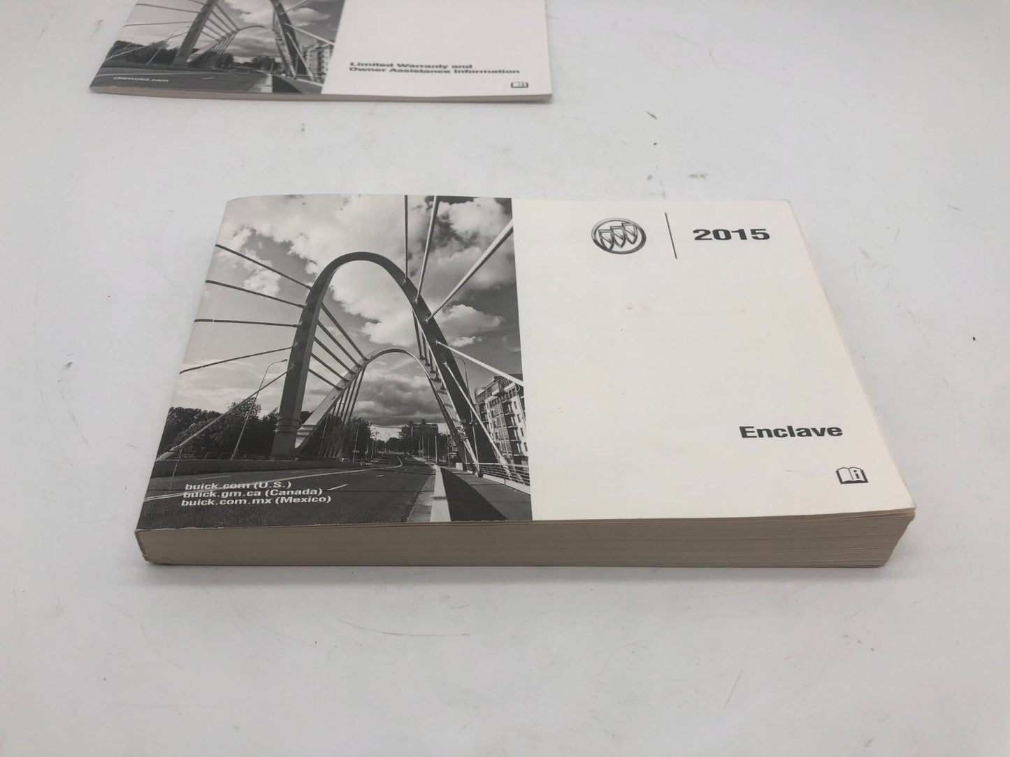 2015 Buick Enclave Owners Manual Set OEM A03B35048