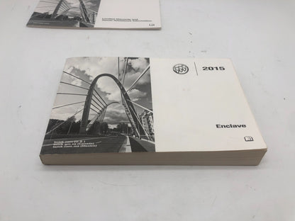 2015 Buick Enclave Owners Manual Set OEM A03B35048