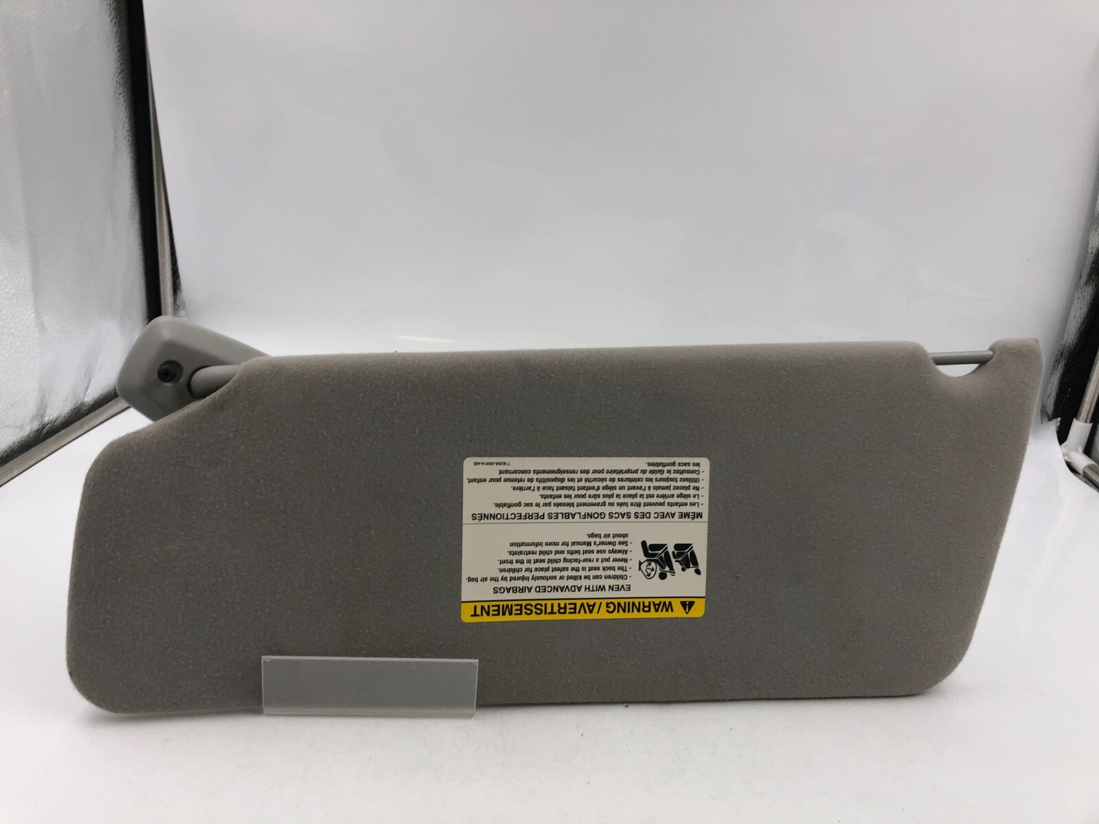 2004-2008 Ford F-150 Passenger Sun Visor Gray OEM A01B54025