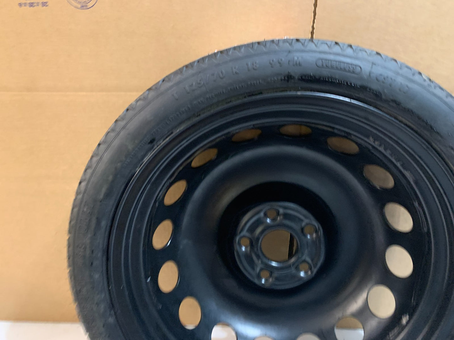 2009-2021 Volkswagen Jetta 18" Spare Tire Compact Donut T125/70R18