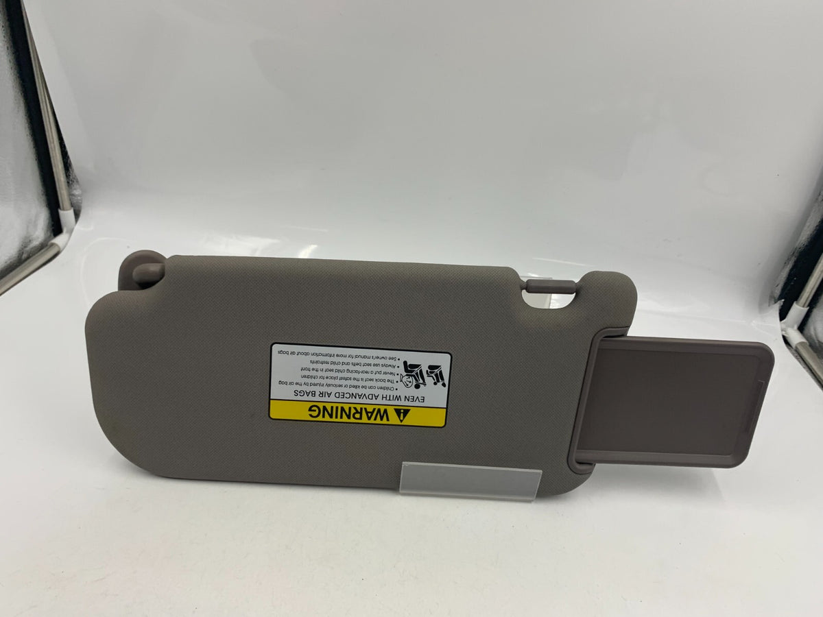 2010-2015 Hyundai Tucson Passenger Sun Visor Sunvisor Gray OEM B01B49034