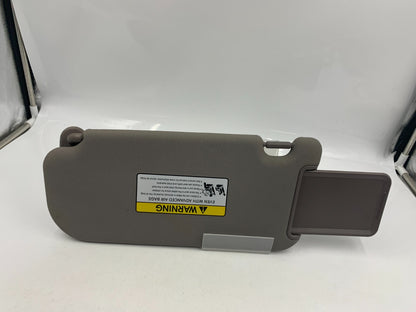 2010-2015 Hyundai Tucson Passenger Sun Visor Sunvisor Gray OEM B01B49034