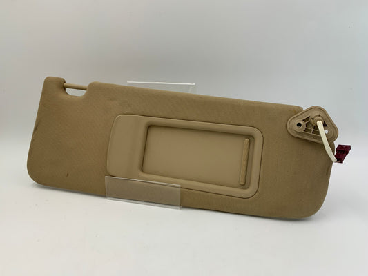 2009-2015 BMW 750i Passenger Sun Visor Tan OEM A01B22006